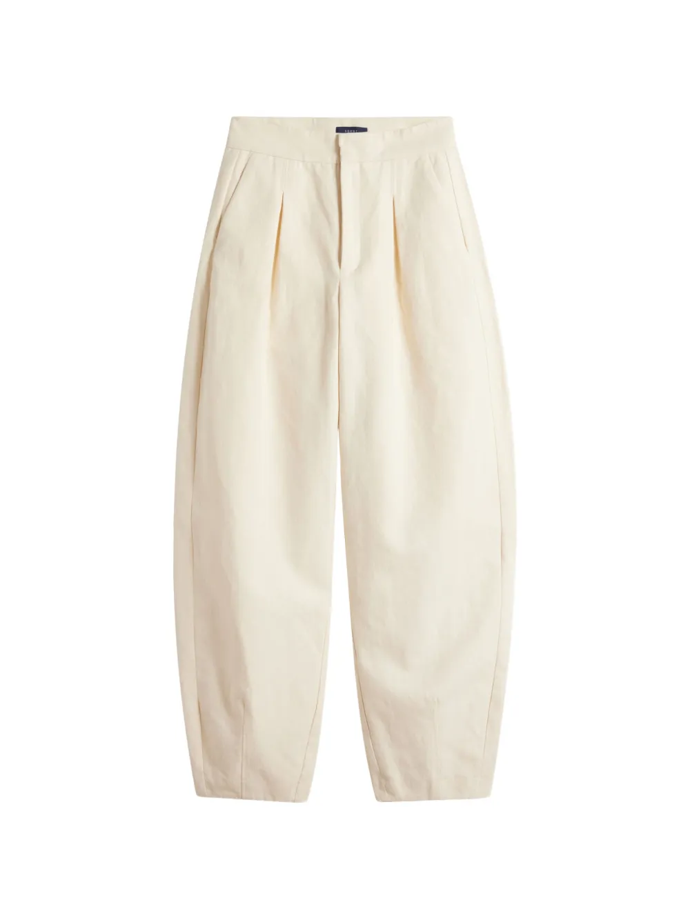 Soeur pantalon fuselé à taille ceinturée - Tons neutres