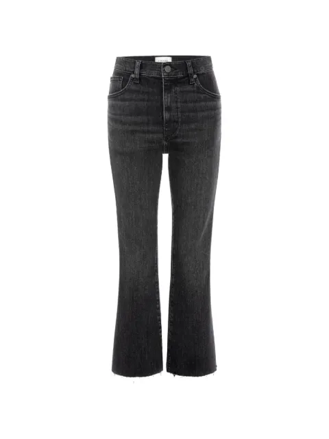 FRAME faded frayed-hem jeans