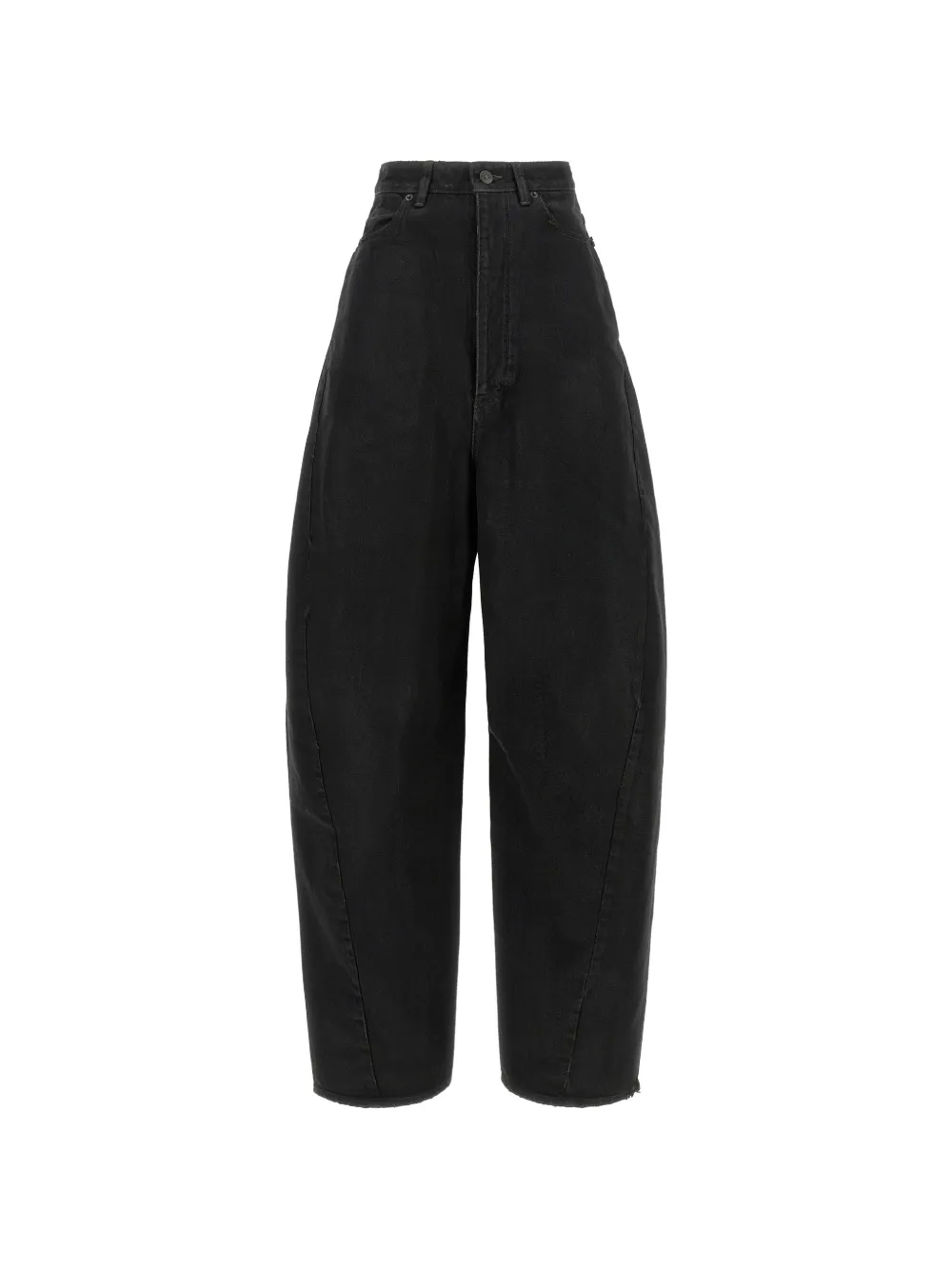 Balenciaga distressed wide-leg jeans - Nero