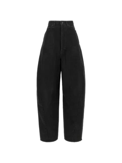 Balenciaga twisted-seam barrel-leg jeans