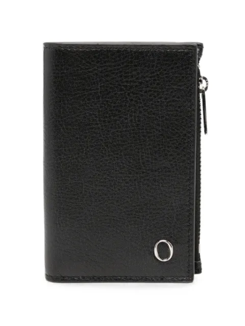 Orciani logo-plaque bifold wallet