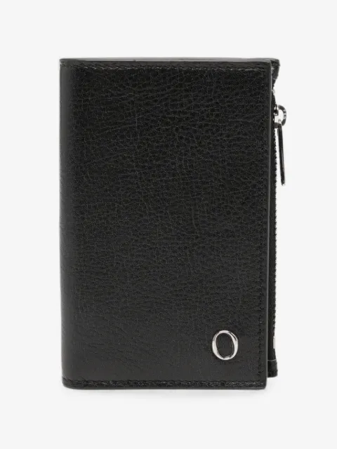 Orciani logo-plaque bifold wallet