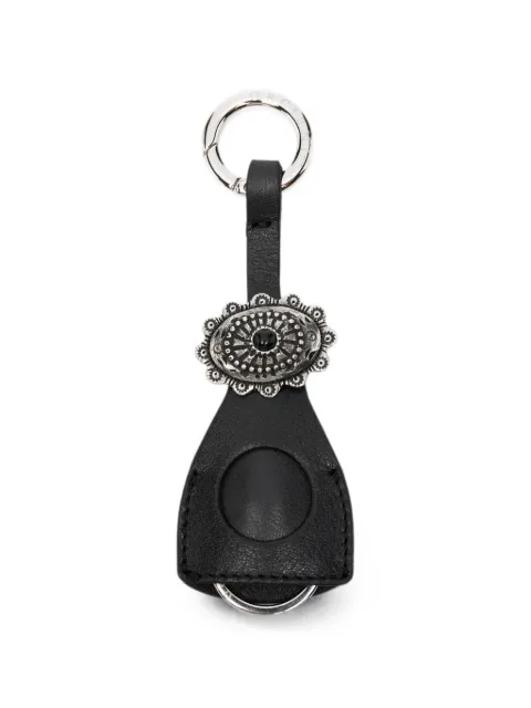 Orciani embellished leather keyrings