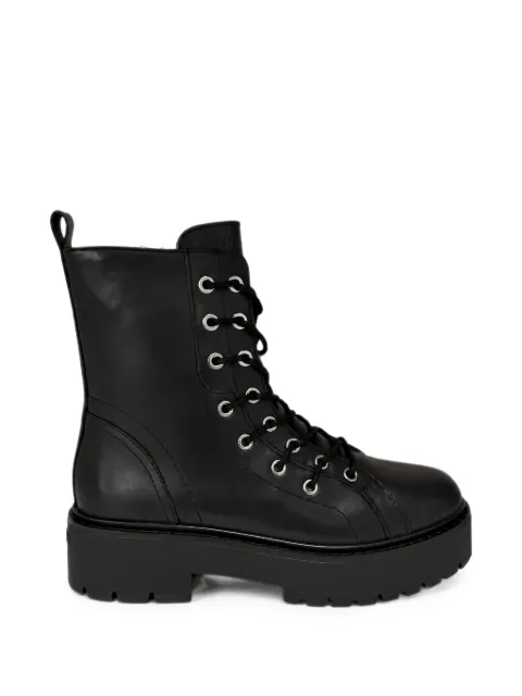 PINKO lace-up platform combat boots