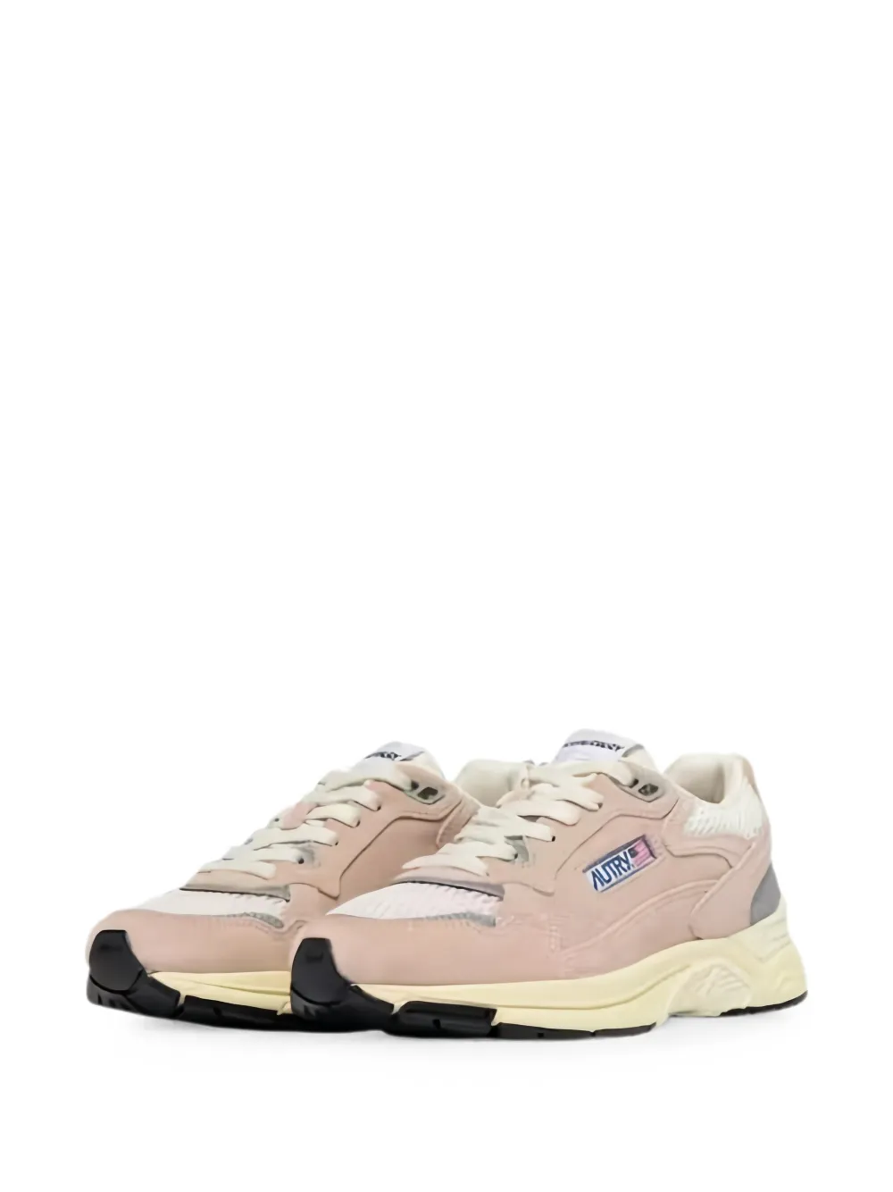 Autry Hyperway panelled lace-up sneakers Roze