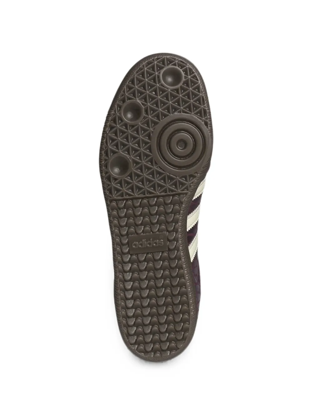 adidas Samba snakeskin-effect sneakers Rood