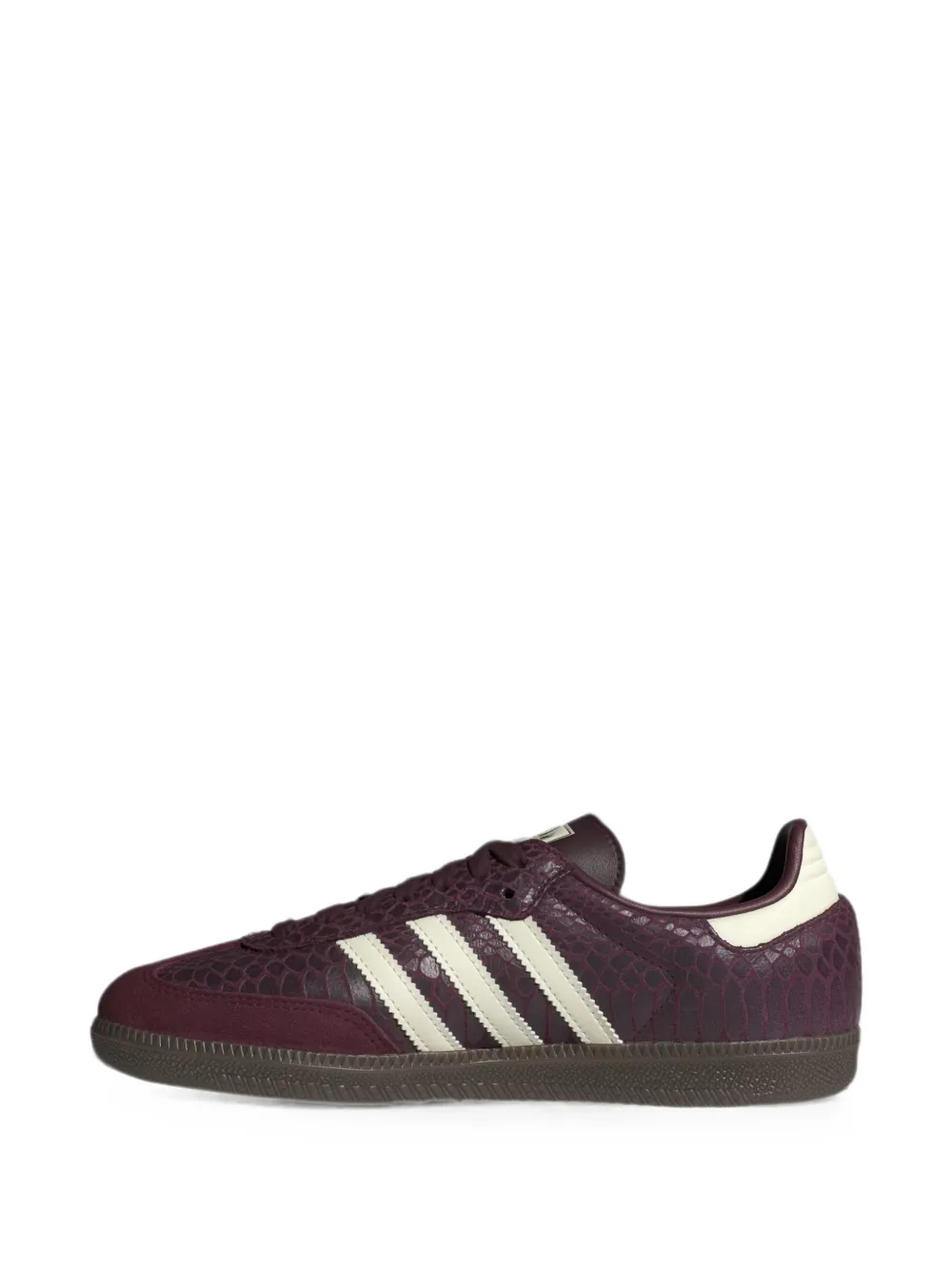 adidas Samba snakeskin-effect sneakers Rood