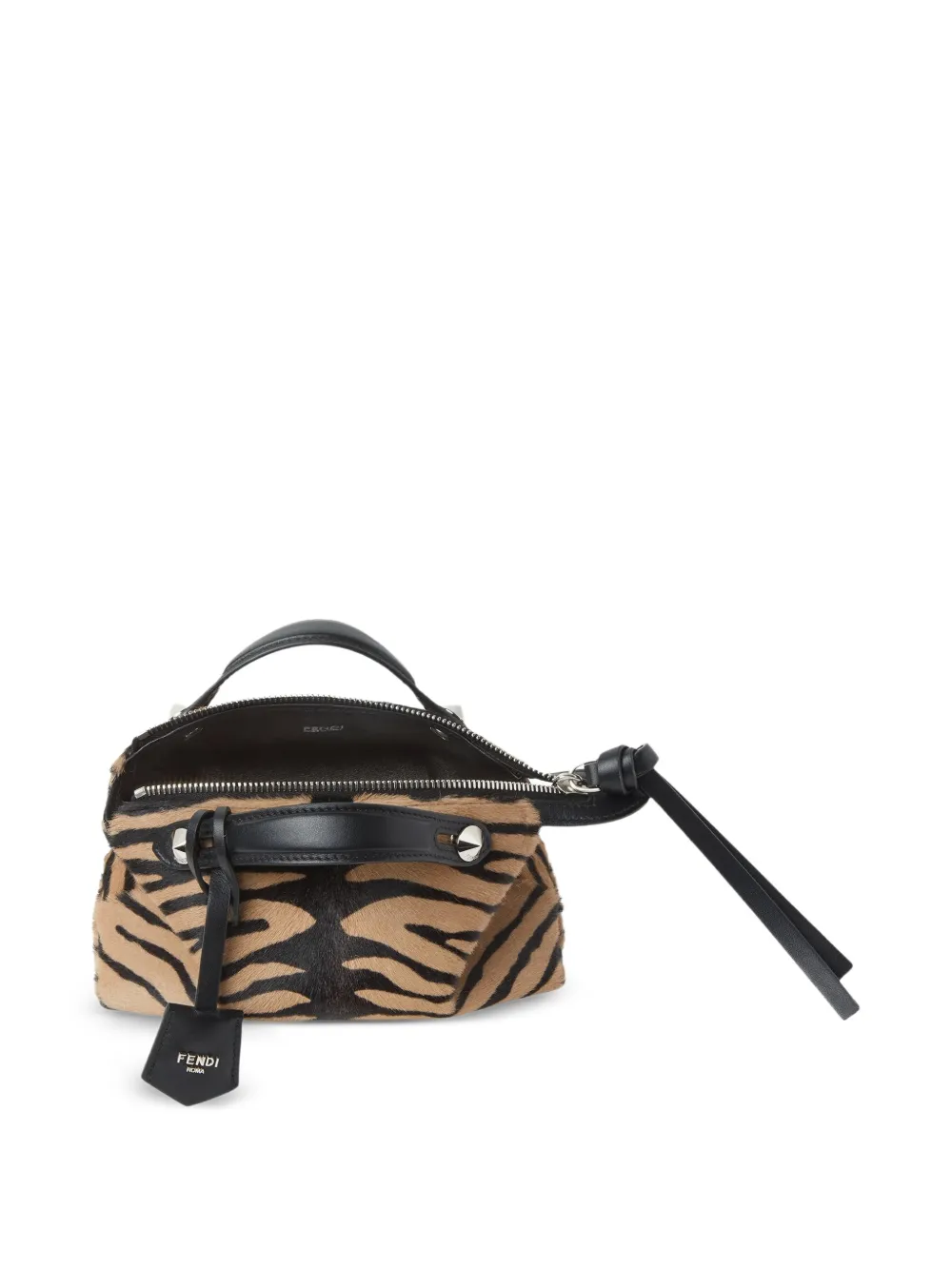 FENDI Leren clutch Beige