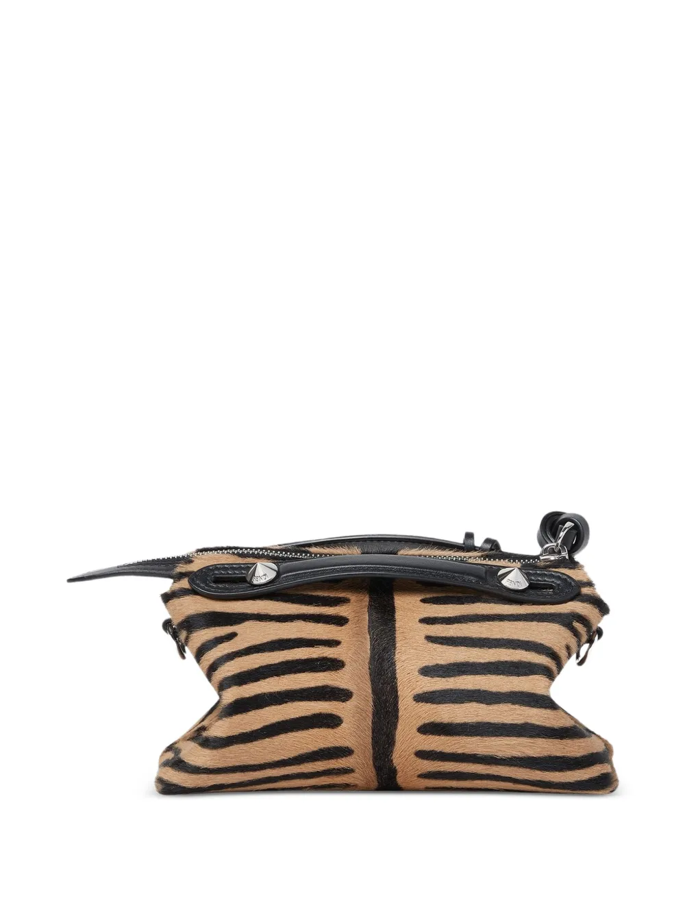 FENDI Leren clutch Beige
