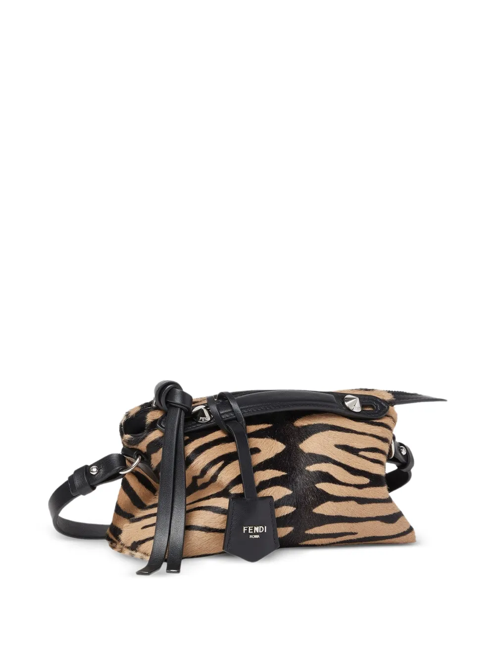 FENDI Leren clutch Beige