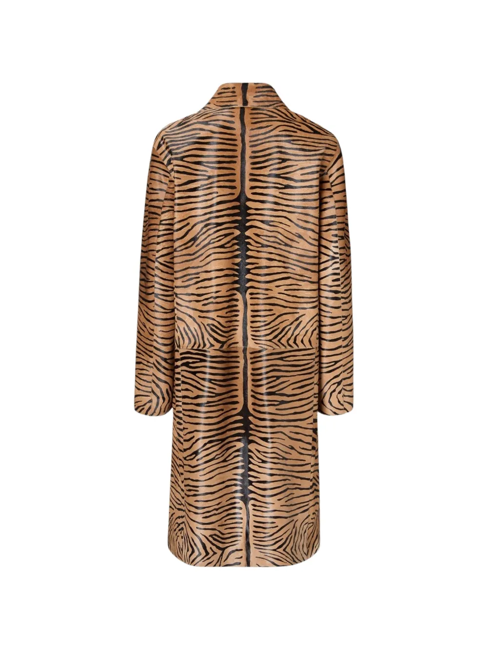 FENDI Jas met tijgerprint Bruin