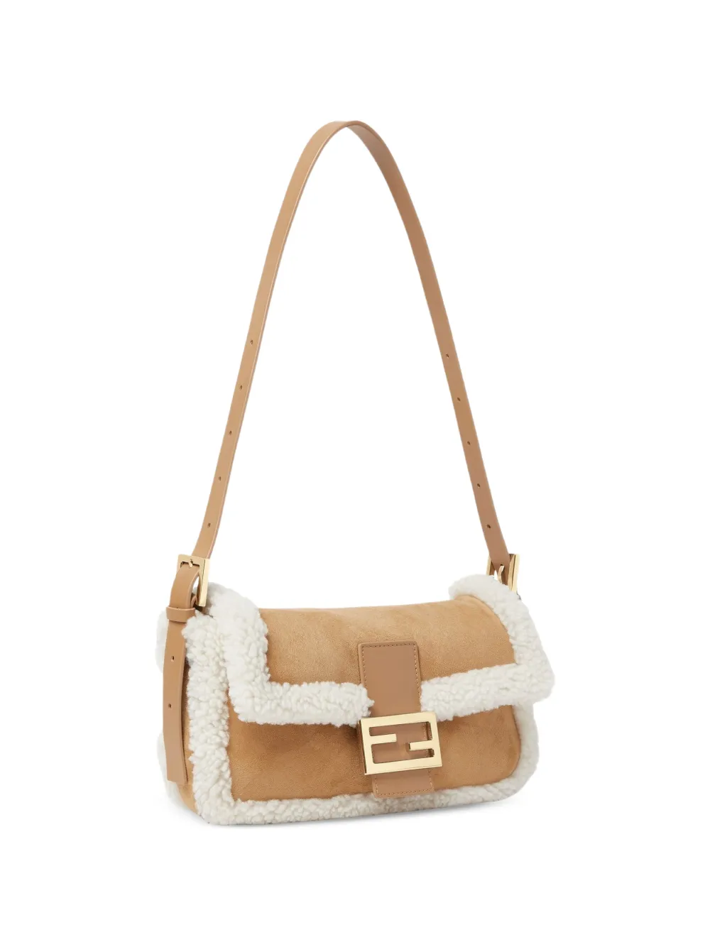 FENDI Baguette 26424 schoudertas Beige