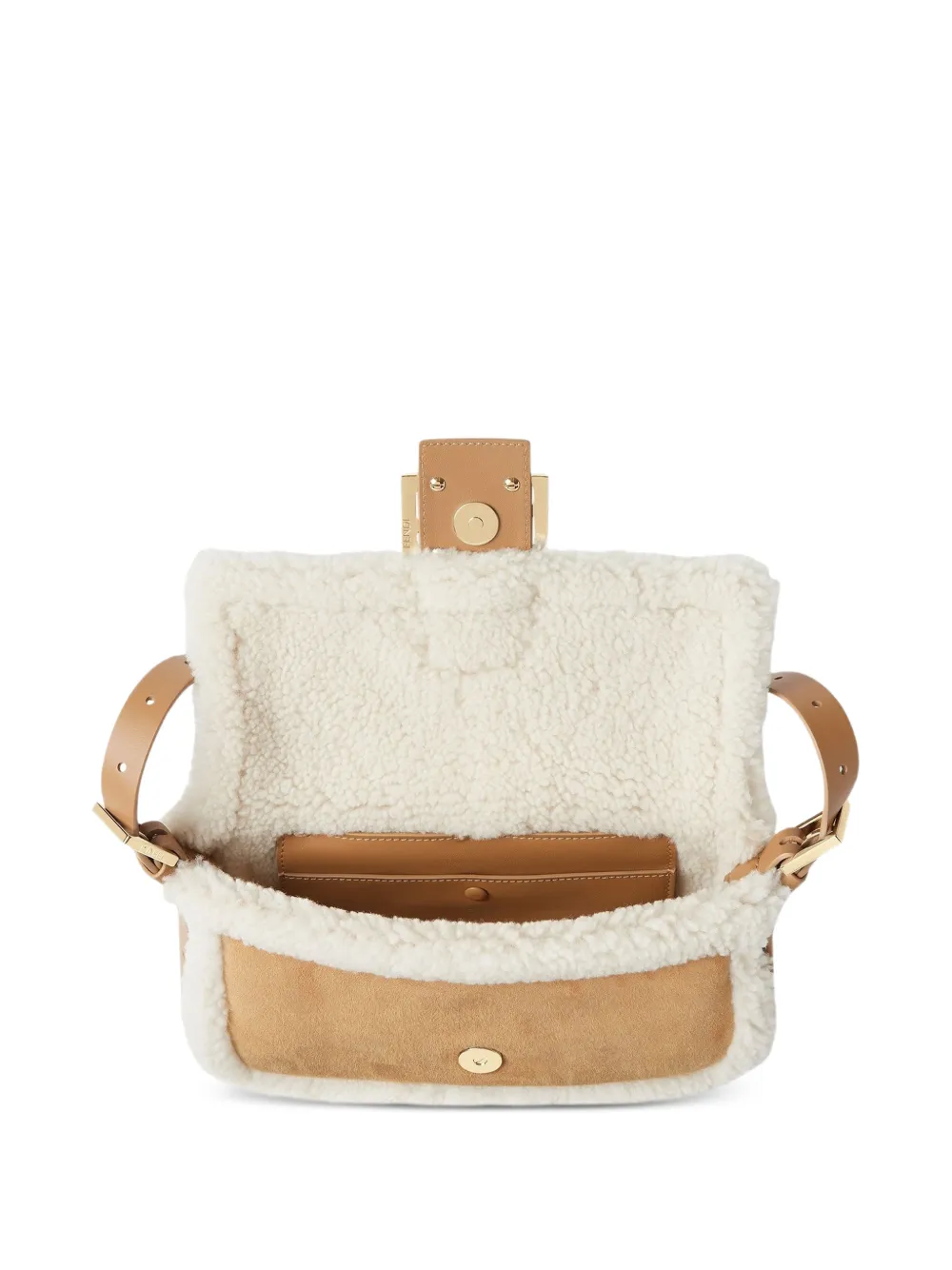FENDI Baguette 26424 schoudertas Beige