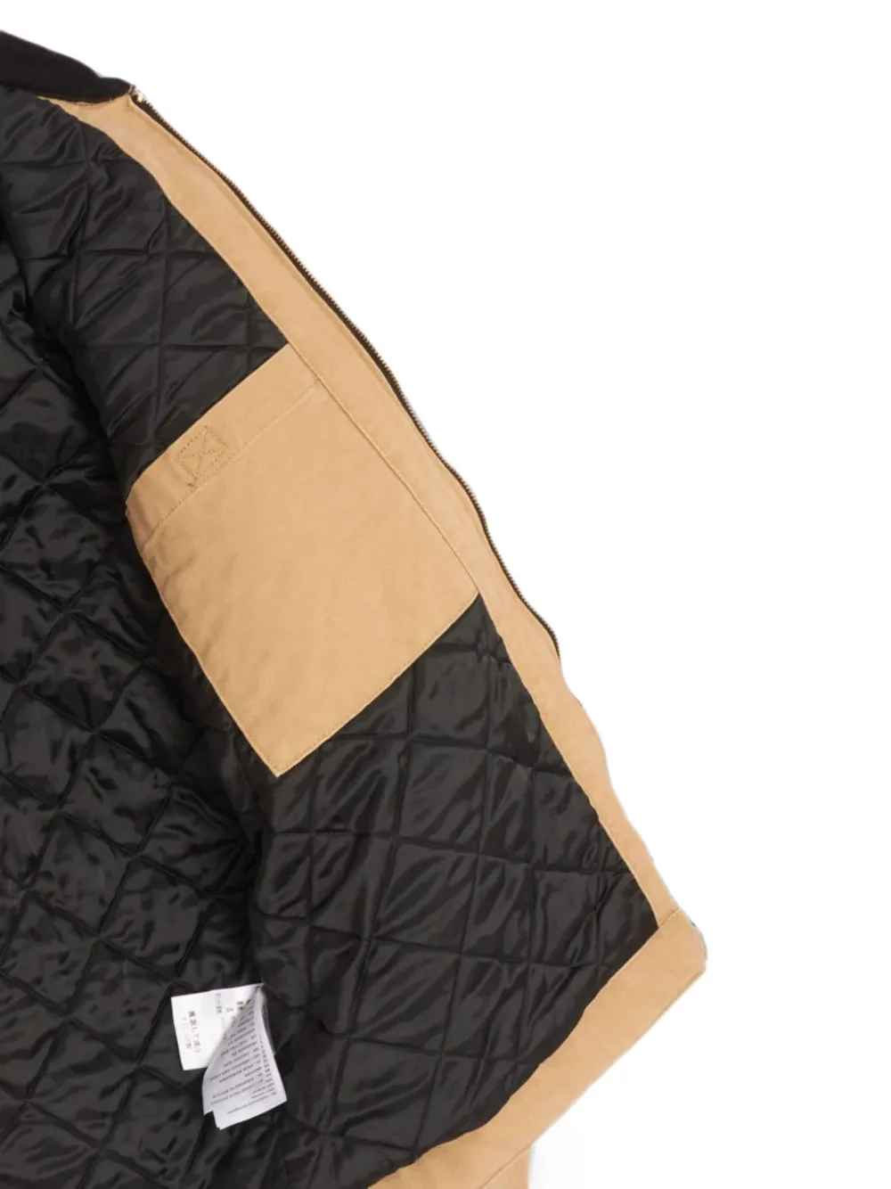 Carhartt WIP Jack met logopatch Beige