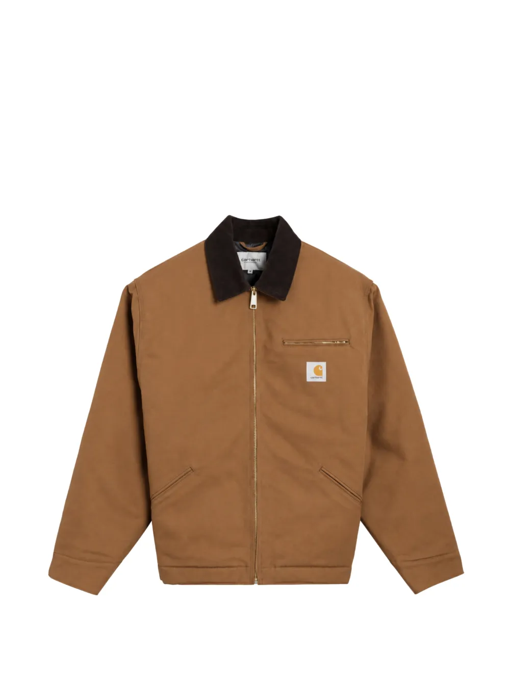Carhartt WIP Jack met logopatch Beige