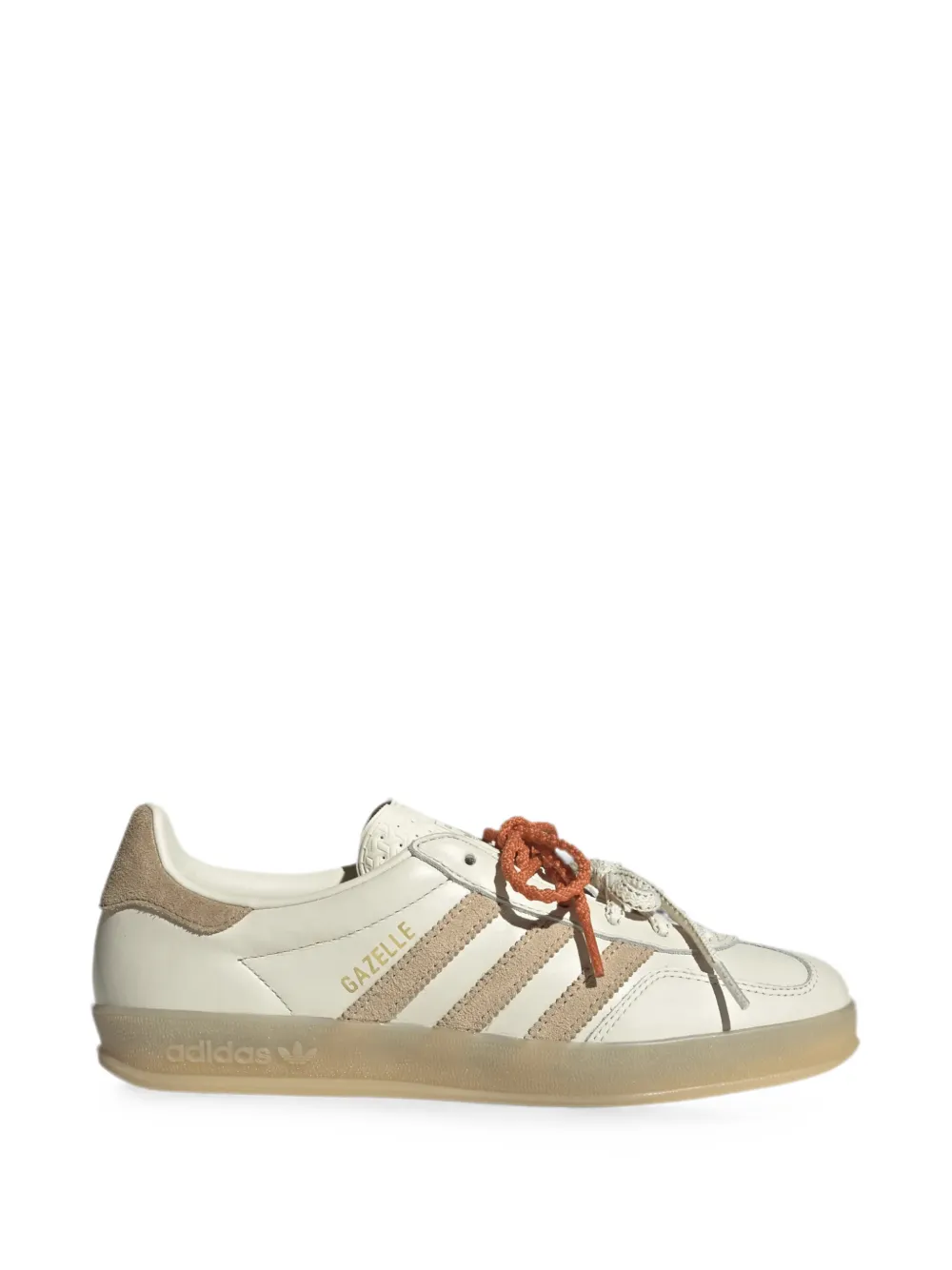 adidas Gazelle Sneakers mit Logo - Nude