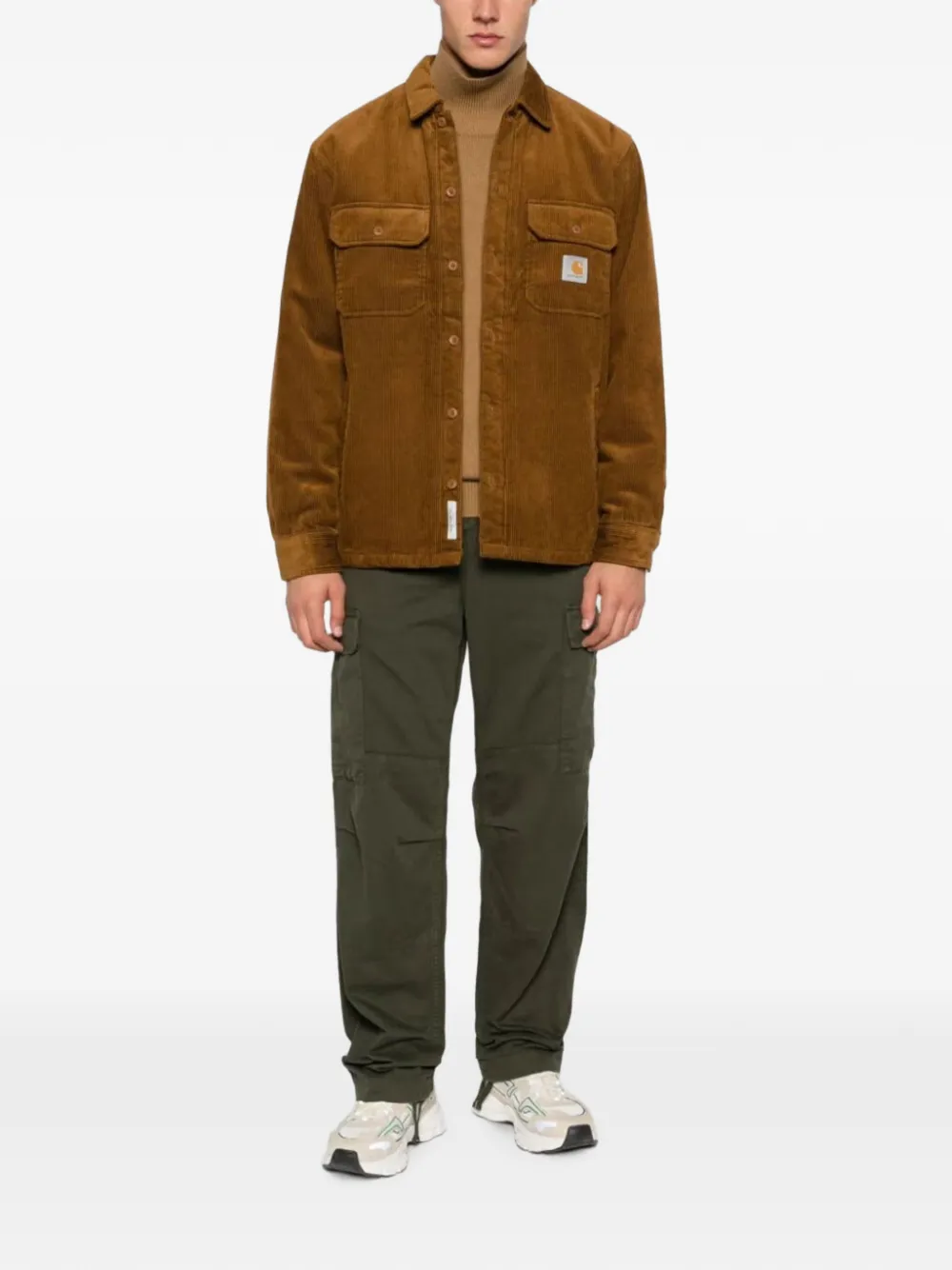 Carhartt WIP Whitsome shirtjack Bruin