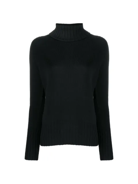 Drumohr roll-neck ribbed-trim sweater