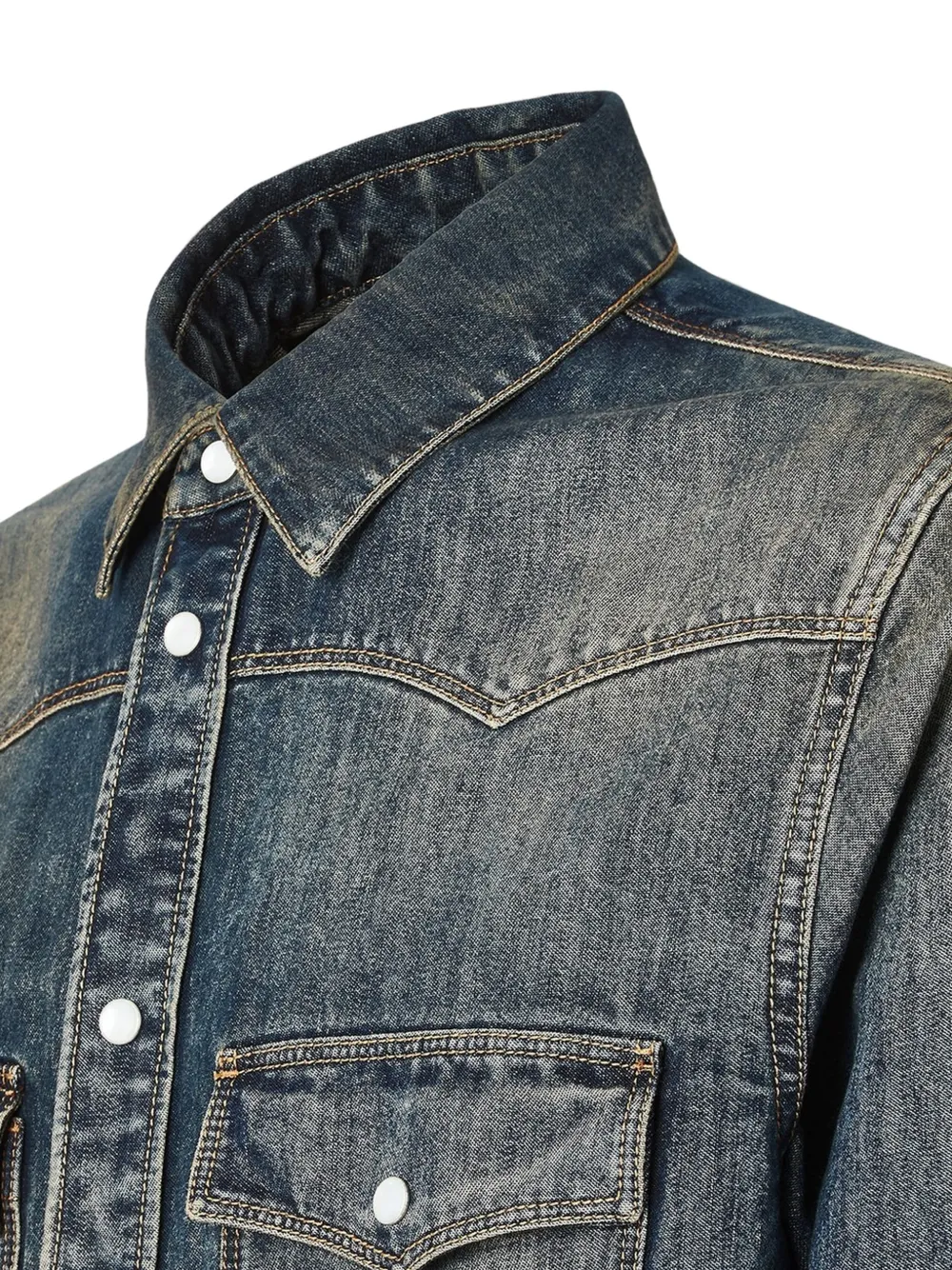 FENDI Denim overhemd Blauw
