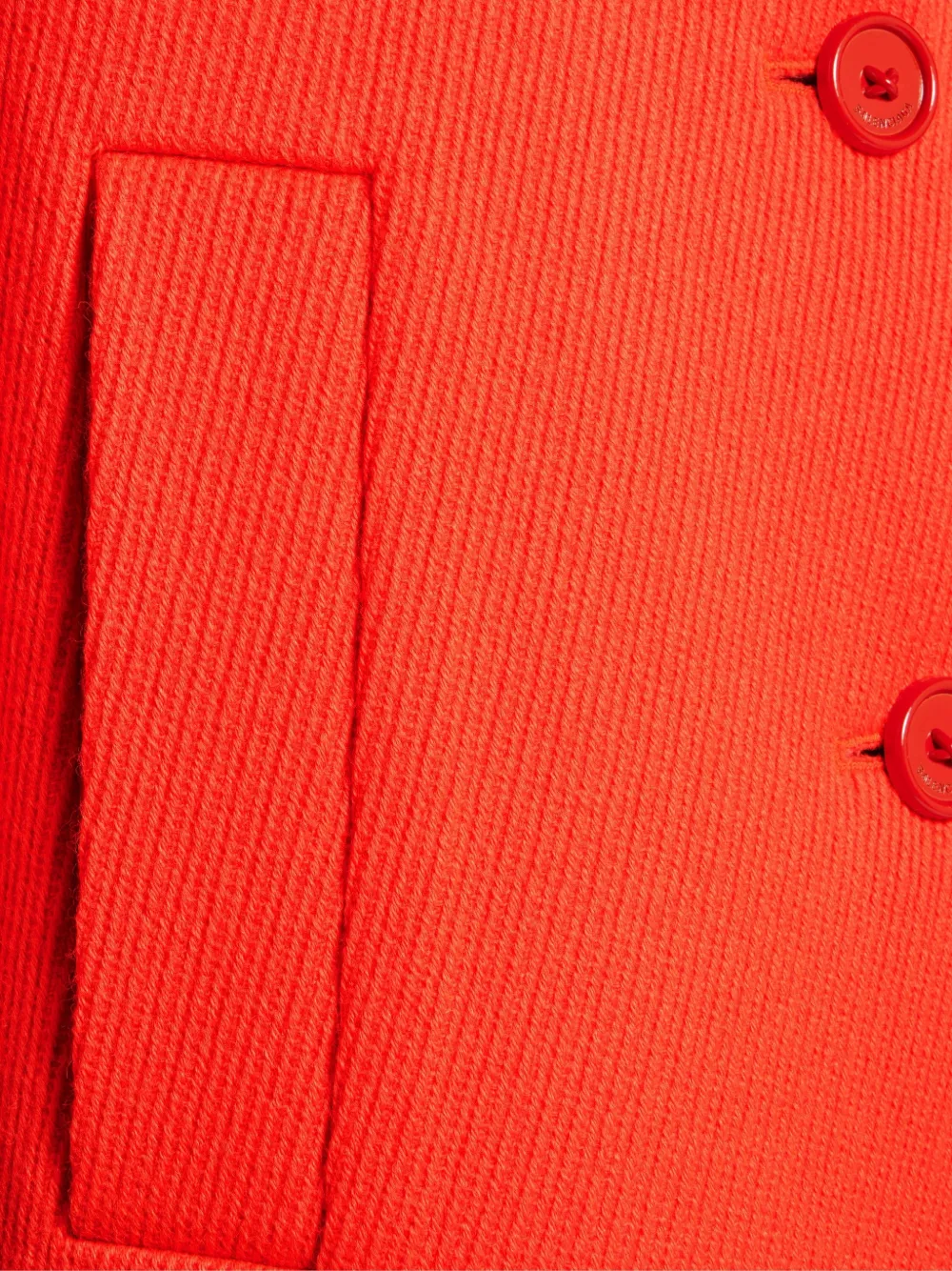 Balenciaga cape coat in orange Oranje
