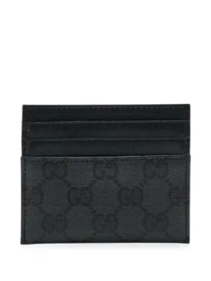 Gucci GGパターン 財布 | ブラック | FARFETCH JP