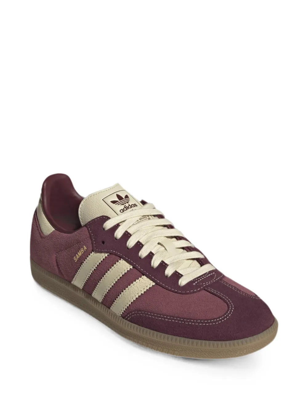 adidas Samba leather sneakers Paars