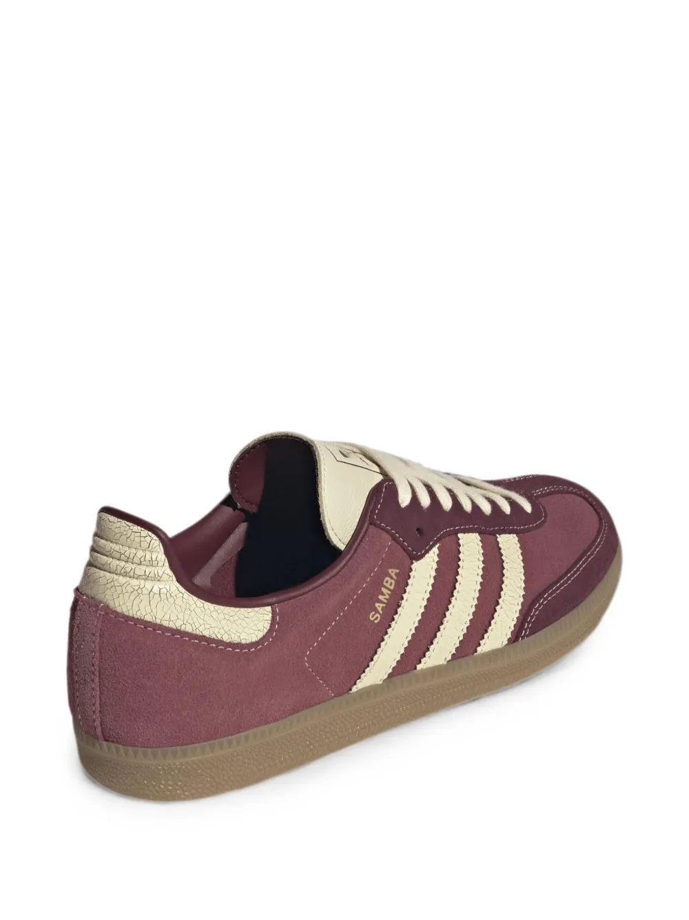 adidas Samba leather sneakers Paars