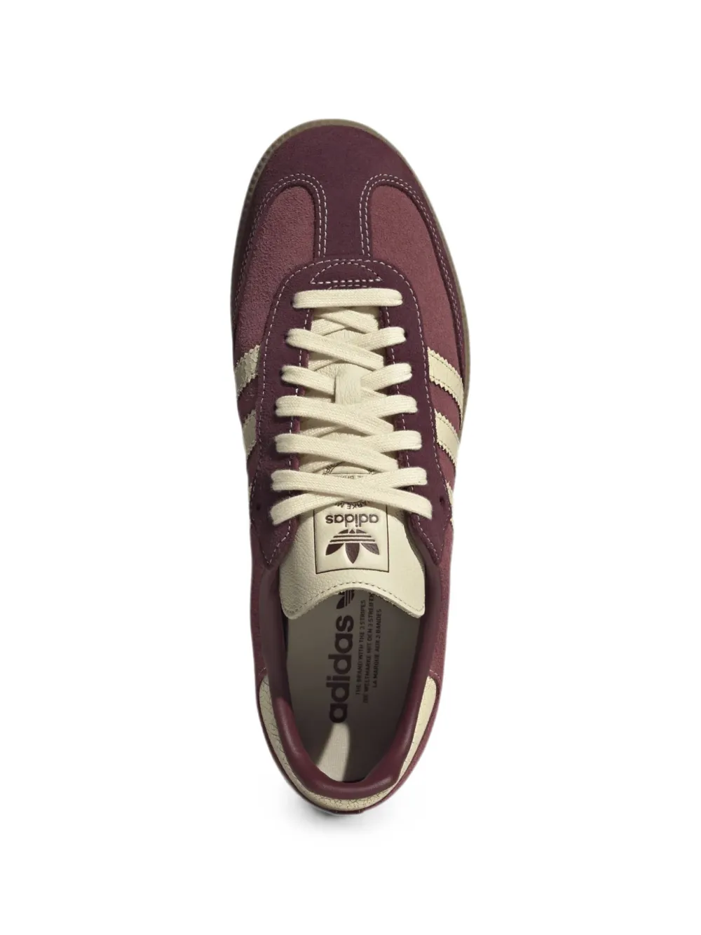 adidas Samba leather sneakers Paars