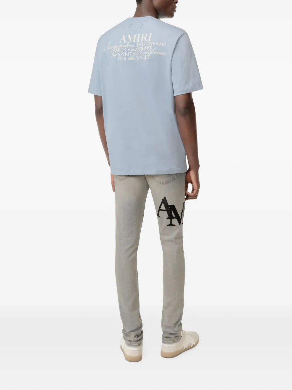 AMIRI Spirit T-shirt Blauw
