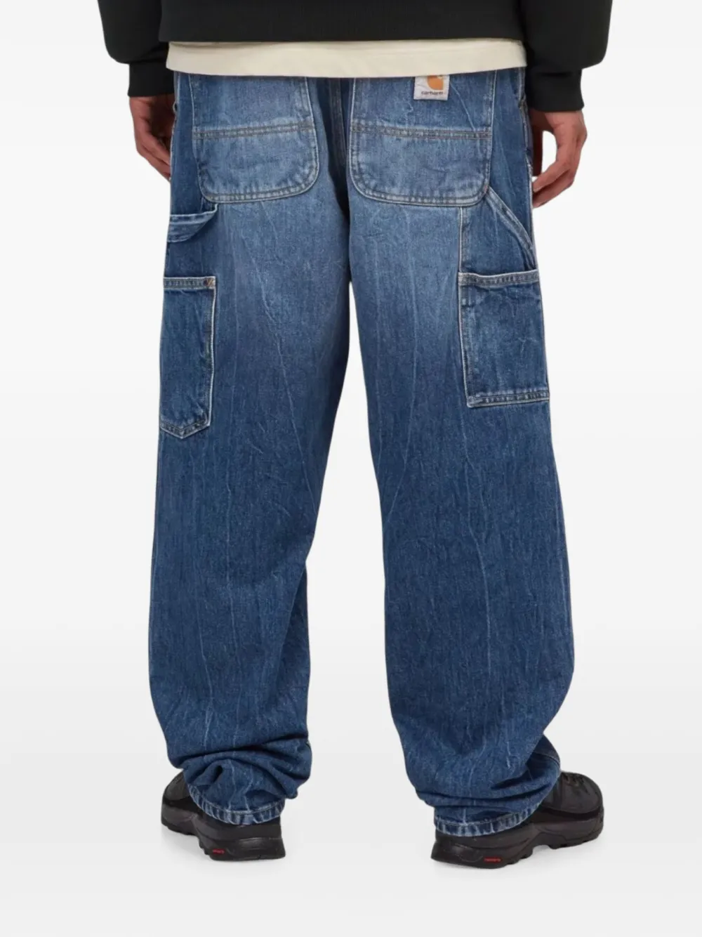 Carhartt WIP Double Knee broek Blauw