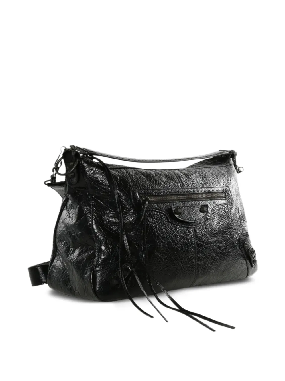 Balenciaga Medium Le City leren schoudertas Zwart