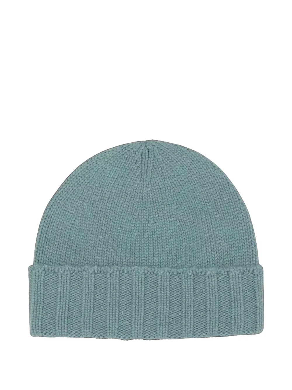 Drumohr ribbed-knit cashmere beanie hat Blauw