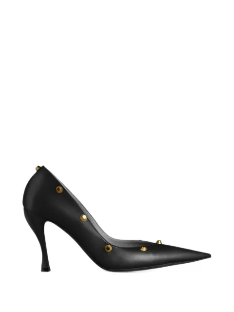Balenciaga midnight city pump in black