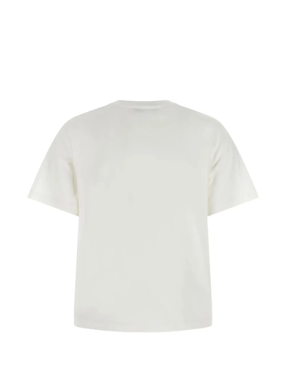 Tory Burch T-shirt met bloemapplicatie Wit