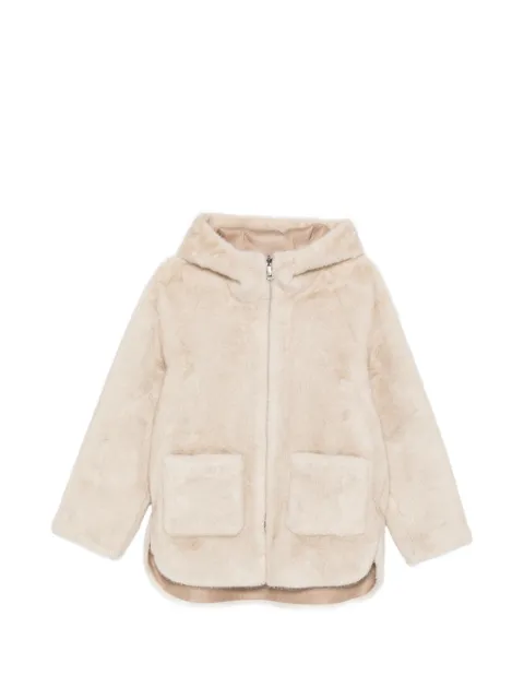 Betta Corradi faux-fur hooded jacket