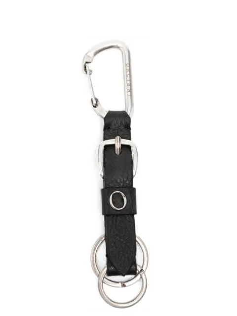 Orciani buckle-detail leather keyring