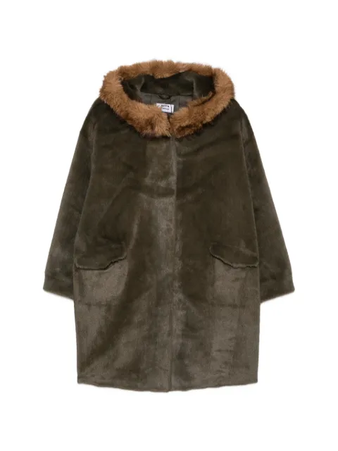 Betta Corradi faux-fur hooded coat