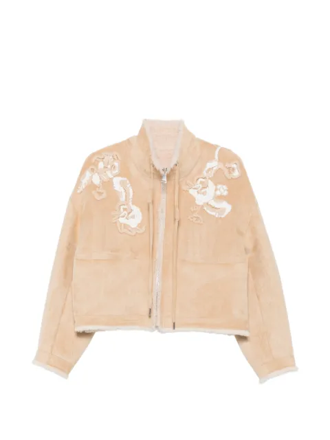 ERMANNO FIRENZE  embroidered-detail jacket