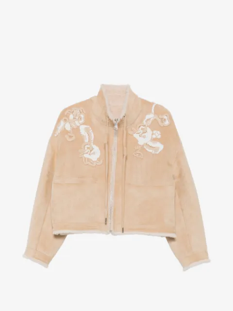 ERMANNO FIRENZE  embroidered-detail jacket