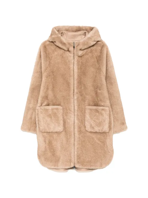 Betta Corradi faux-fur hooded jacket