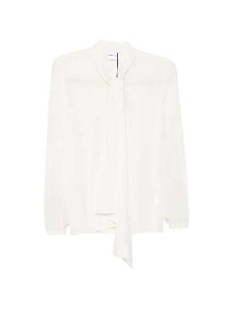 Marella camisa con detalle de lazos