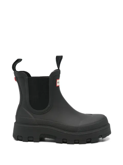 Hunter Elements logo-patch chunky-sole boots