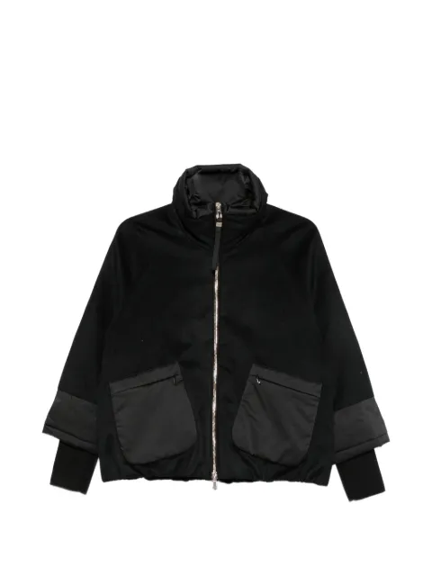 Duno panelled high-neck jacket