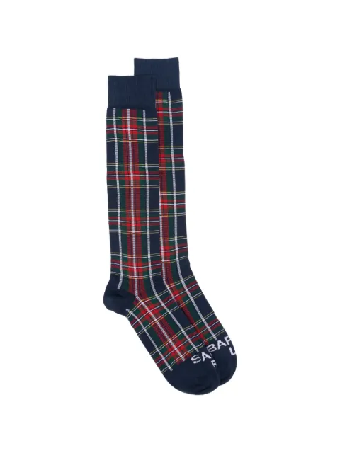 MC2 Saint Barth tartan-check socks