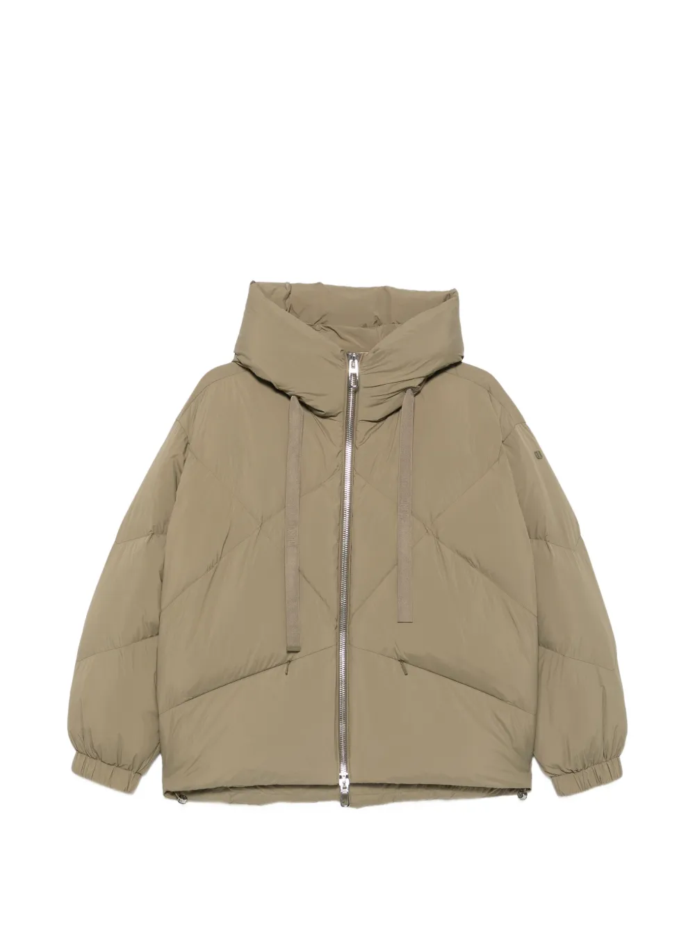 Duno Peggie hooded puffer jacket - Verde