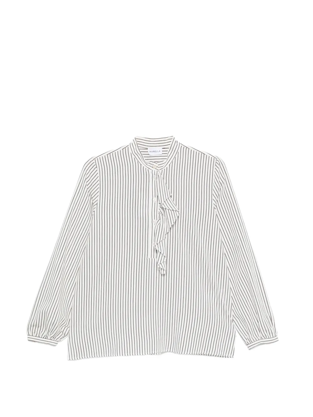 Marella Mllkiwi striped shirt