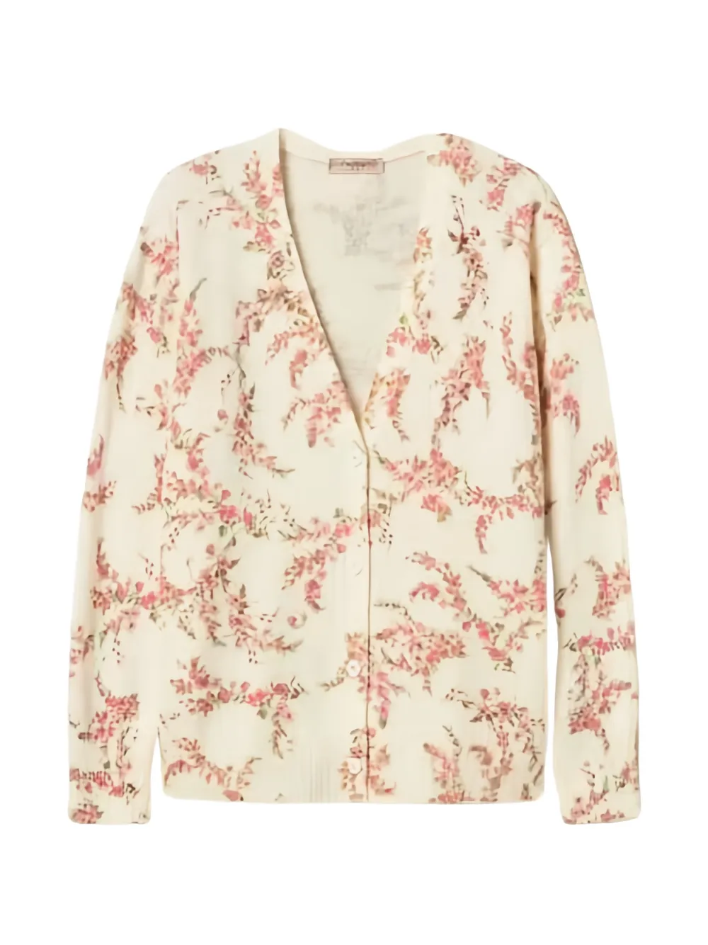 TWINSET floral-print cardigan - Nude