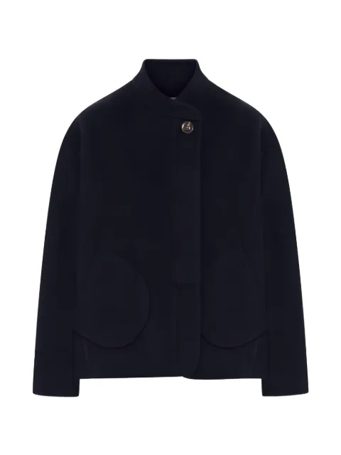 Soeur Windsor button-fastening high-neck coat