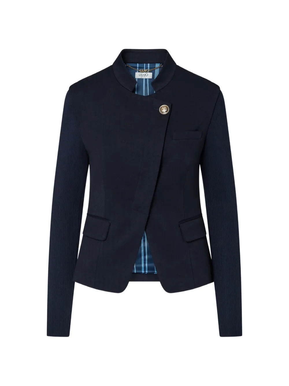 LIU JO Blazer mit Strickärmeln - Blau