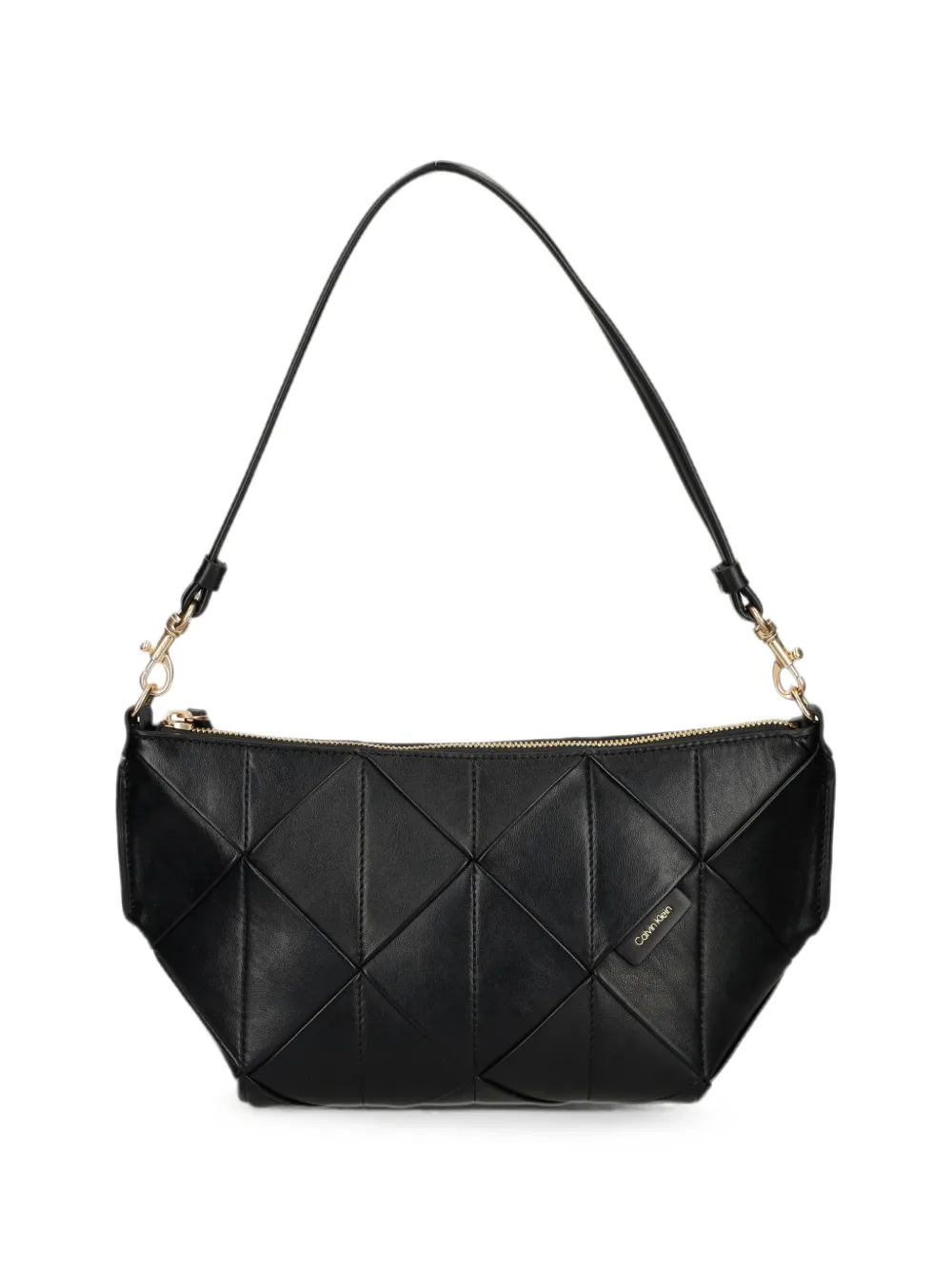 Calvin Klein Gesteppte Schultertasche - Schwarz